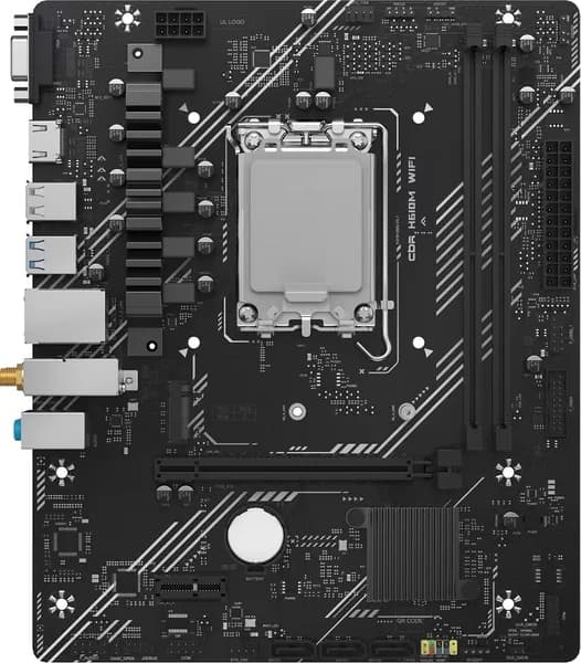 CBR H610M WiFi, LGA 1700, DDR5, Материнская плата