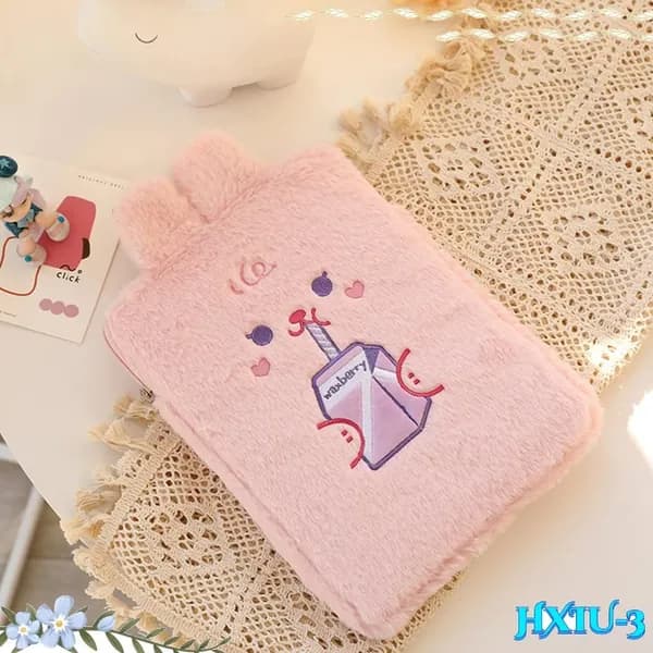 Плюшевая сумка для ноутбука Cute Rabbits