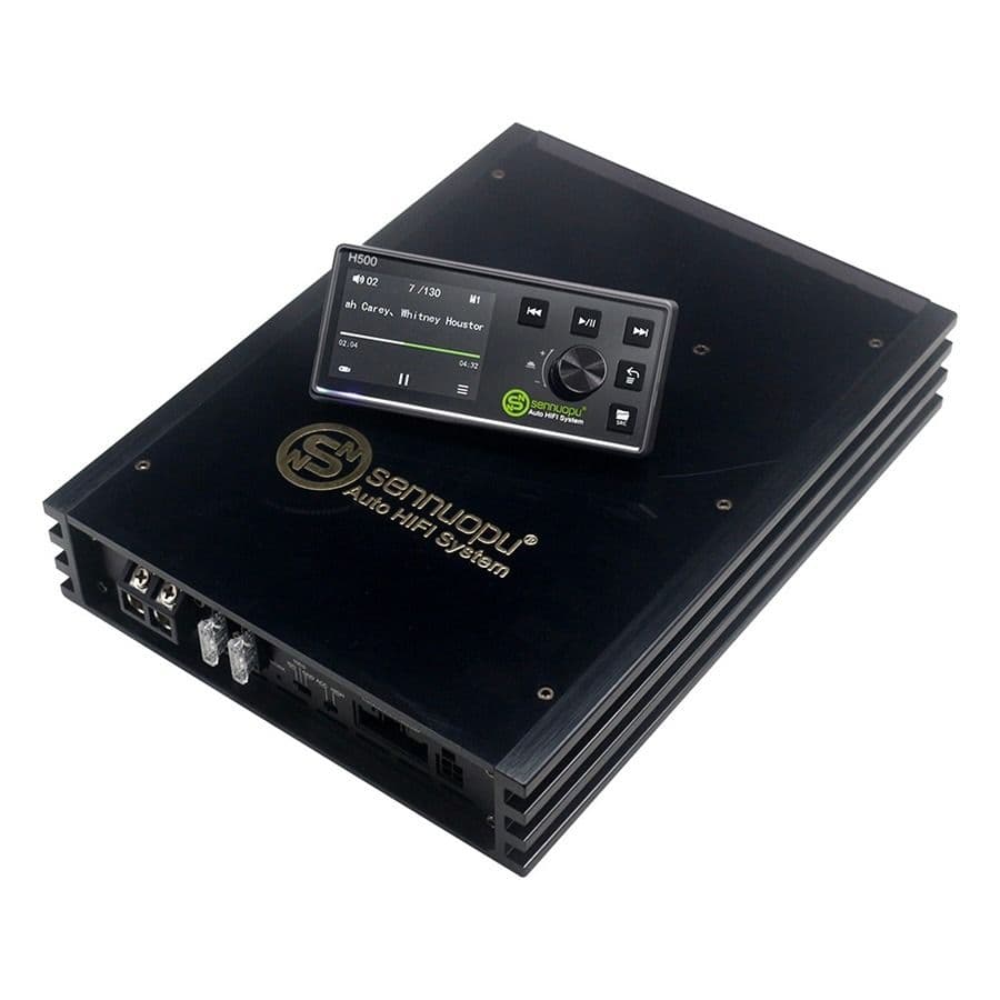 8-канальный процессорный усилитель Sennuopu HI-FI X680AB+пульт Д/У H-500B