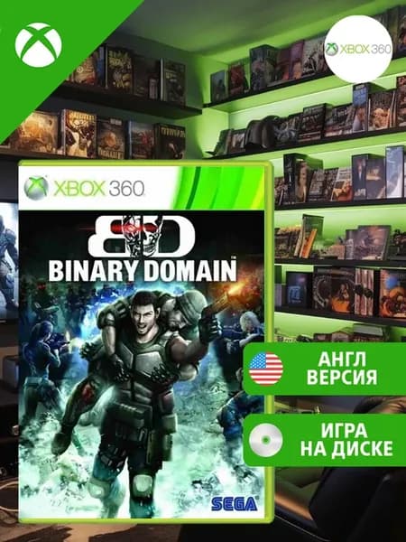 Binary Domain Xbox 360 Английская версия