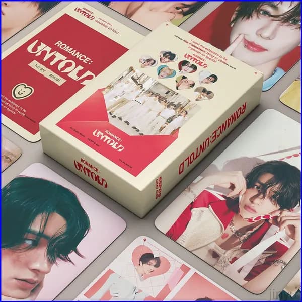 55 шт. карты ENHYPEN LOMO K-POP UNTOLD альбом мини фотокарты 2024 коллекционный плакат для фанатов открытка