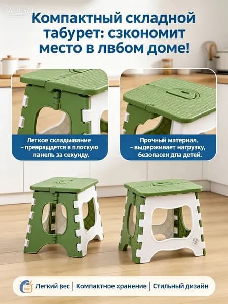 Складной стул, 1 шт.
