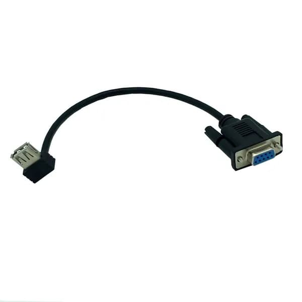 Разъем USB 2.0 A Для Последовательного кабельного адаптера RS232 DB9 Преобразователи 25 см