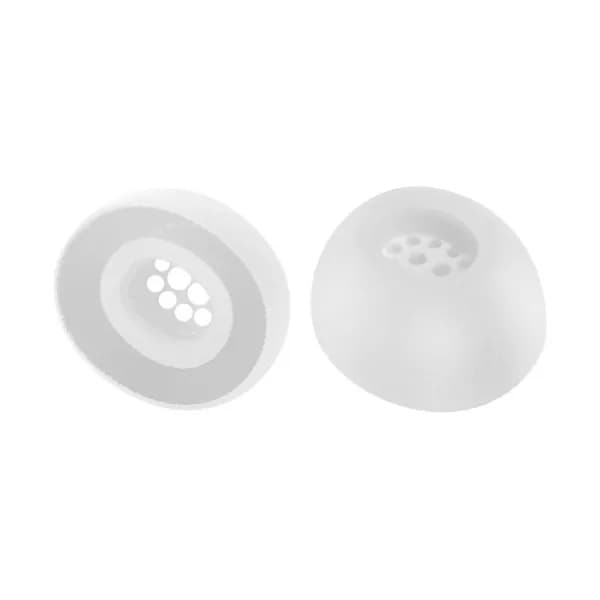 3 Пары сменных силиконовых вкладышей, совместимых ни с чем CMF Buds Pro 2 / Ear 3 / Buds 2A / Buds 2 Plus, Мягкие резиновые вкладыши с пылезащитной сеткой, помещаются в чехол.