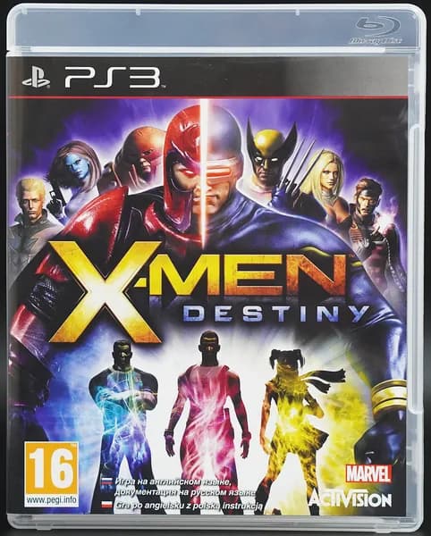 Игра X-Men: Destiny PS3 ENG Русская документация