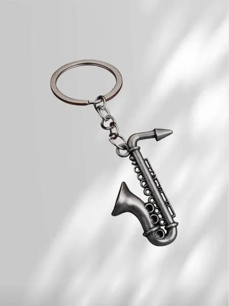 Мини-саксофон на ключах, Silver - C