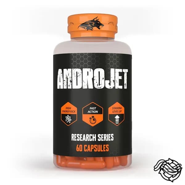 Amarok Nutrition ANDROJET Enclomiphene citrate 60 капсул , бустер тестостерона. ПКТ