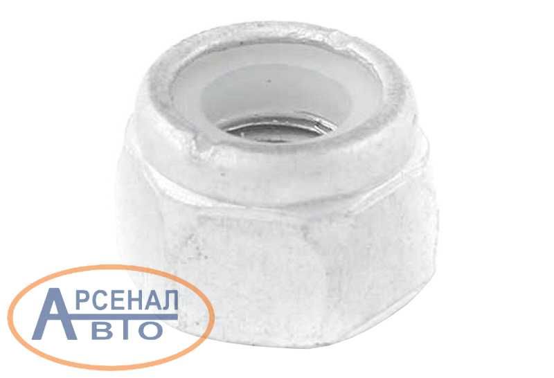 Гайка м8х1, 25 с нейлоном самоконтрящаяся Камаз, ваз, уаз, ГАЗ 1/61041/11