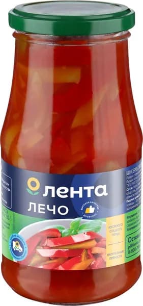 Лечо ЛЕНТА, 520г