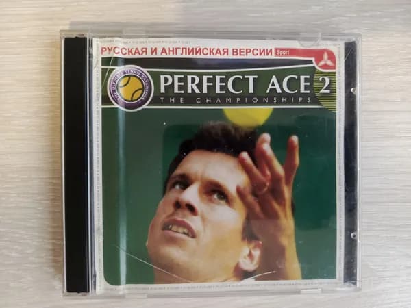 Диск с винтажной игрой для слабого ПК Perfect Ace 2 The championships
