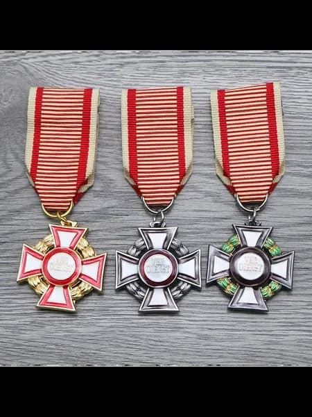 Копии исторических медалей, 3 шт, Цвет all