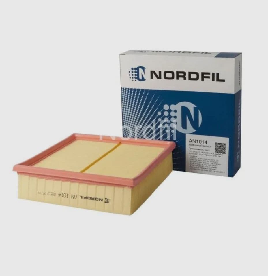 NORDFIL Фильтр воздушный арт. AN1014, 1 шт.
