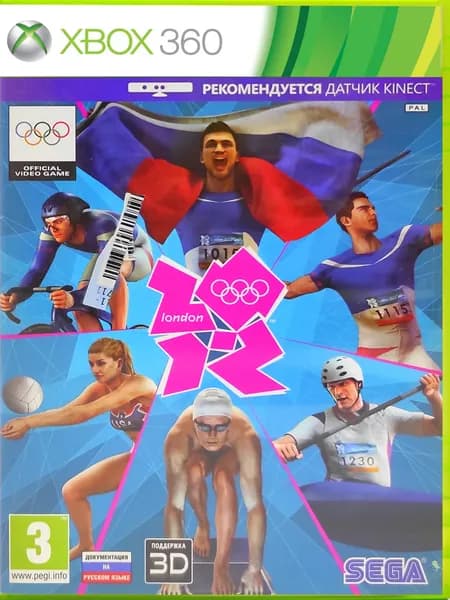 London 2012 Английский язык Видеоигра на диске Xbox 360. Товар уцененный