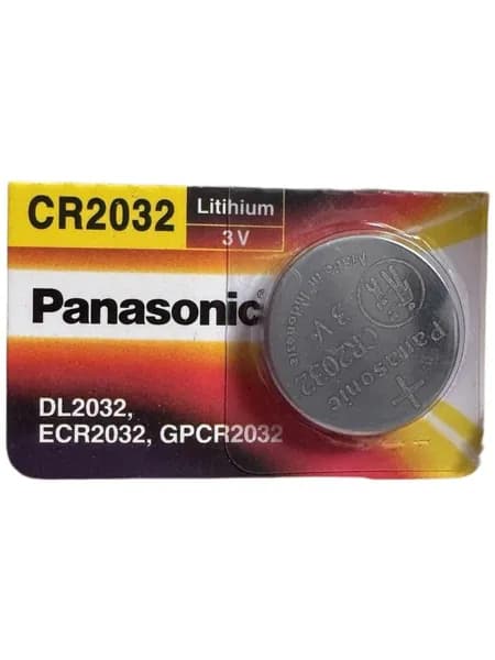 Panasonic Батарейка CR2032, Li (литиевый) тип, 3 В, 1 шт