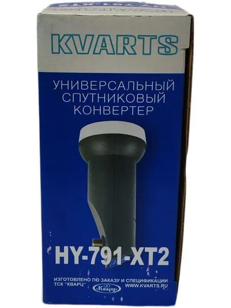 Универсальный спутниковый конвертор линейной поляризации на 1 выход KVARTS HY-791-XT2