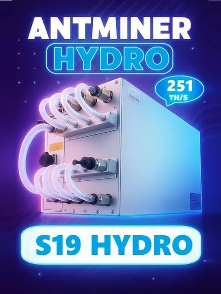 асик майнер Antminer S19 hydro 251 TH/s HYDRO 380v