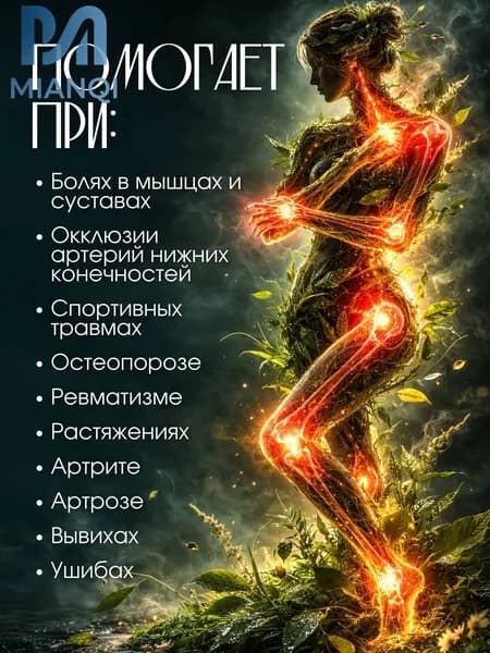 Чудо Мазь для суставов, обезболивающая, от артрита, радикулита, ревматизма, ушибов и растяжений, Китайская мазь обезболивающая 5 ядов