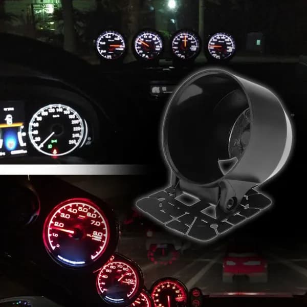 Автомобильный адаптер 60 мм из АБС-пластика, черный