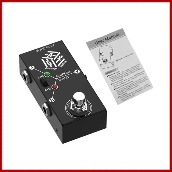 Гитарные эффекты, антискользящий AB Switch Pedal, для творческих исполнителей