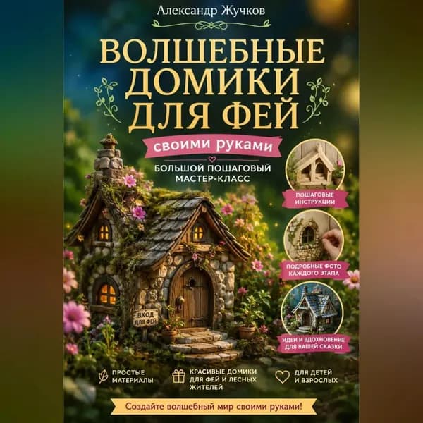 Волшебные домики для фей своими руками. Большой пошаговый мастер-класс | Жучков Александр | Электронная аудиокнига