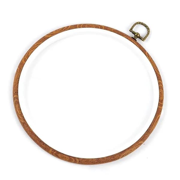 Круглые пяльцы для вышивки и рукоделия, - 26cm - Круглый