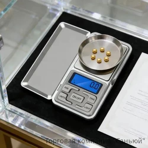 Точные электронные весы 500 г / 0,01 г для ювелирных изделий и золота