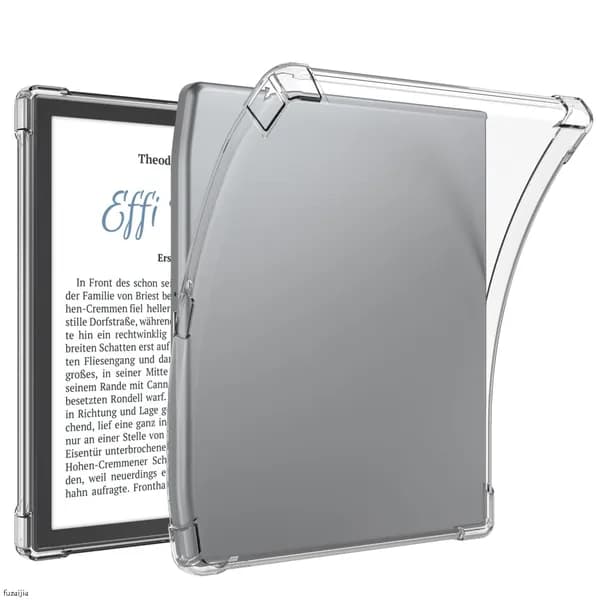 BOZHUORUI Прозрачный чехол для 7-дюймового Pocketbook 700 Era/Pocketbook Era Color e-Reader - Легкая ультратонкая прозрачная силиконовая гибкая мягкая задняя крышка