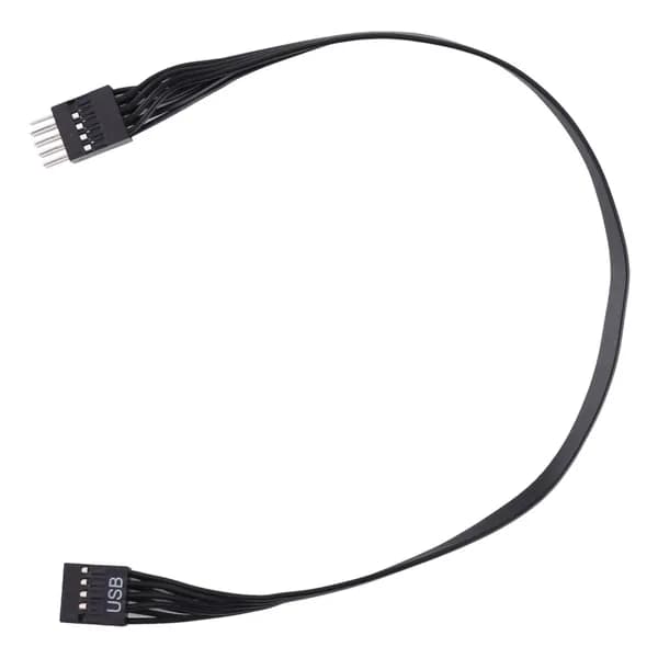 Кабель-переходник,Передний USB 9PIN 2.0 удлинитель для материнской платы - 30cm