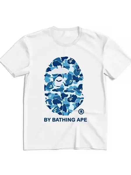 футболка маска в стиле BAPE Camo