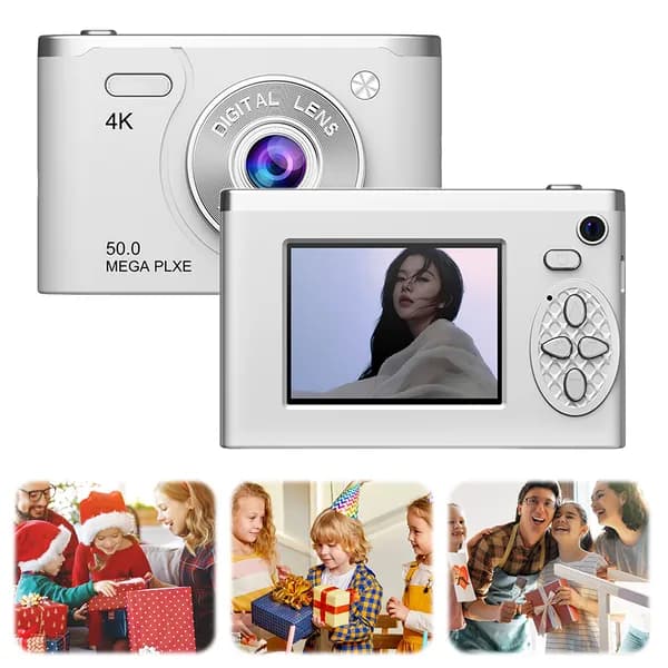 Объектив CCD-камера с двойной камерой HD, поддержка 18 языков, компактный дизайн для путешествий