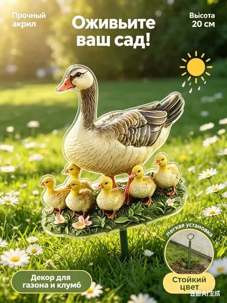 Фигурка садовая