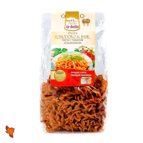 Паста с томатом и базиликом Pasta la Bella, 250г