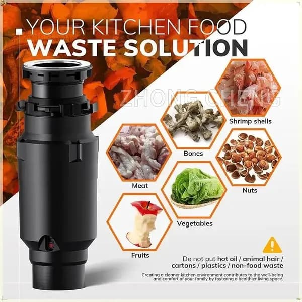 Измельчитель бытовых отходов 375W