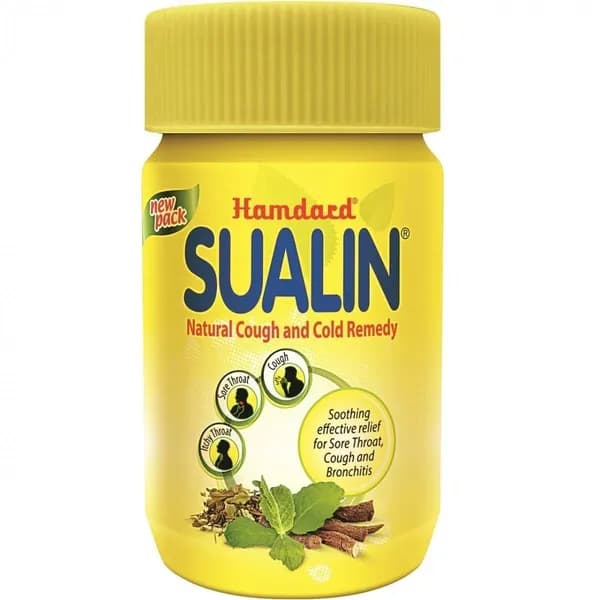 БАД Суалин "Хамдард" (Sualin "Hamdard") - от кашля, простуды и гриппа, 60 таб (1035мг)