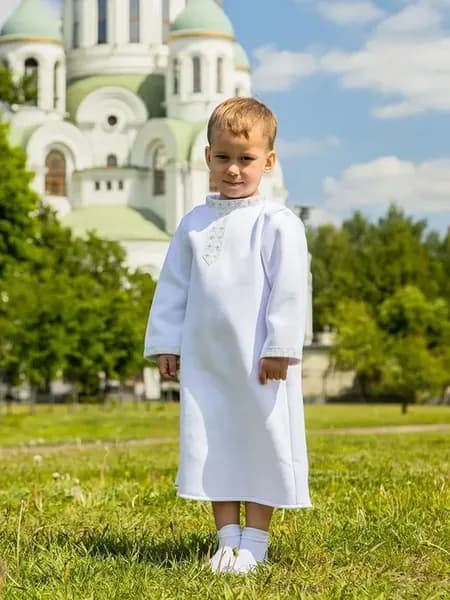 Одежда для крещения Святополье Крестильная одежда для детей