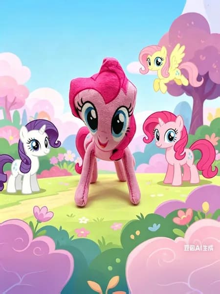 Плюшевая игрушка пони My Little Pony, 25 см,Pinkie Pie