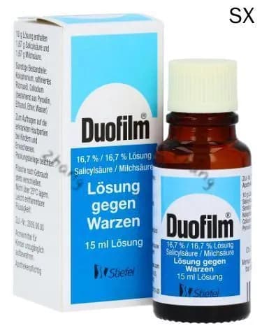 Duofilm Бережное и эффективное средство от бородавок, 15мл, Германия