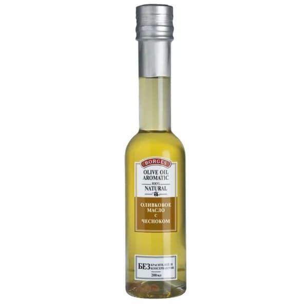 Оливковое масло Borges с жареным чесноком, 200 мл