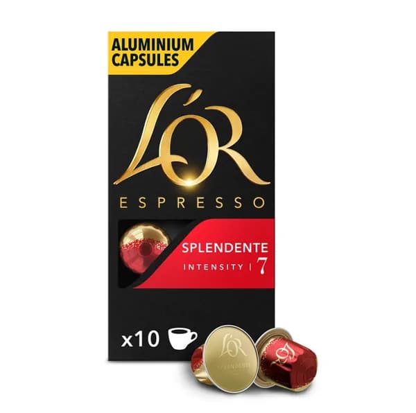 Кофе в капсулах Espresso Splendente, L'OR, 10 шт., 52 г, Россия