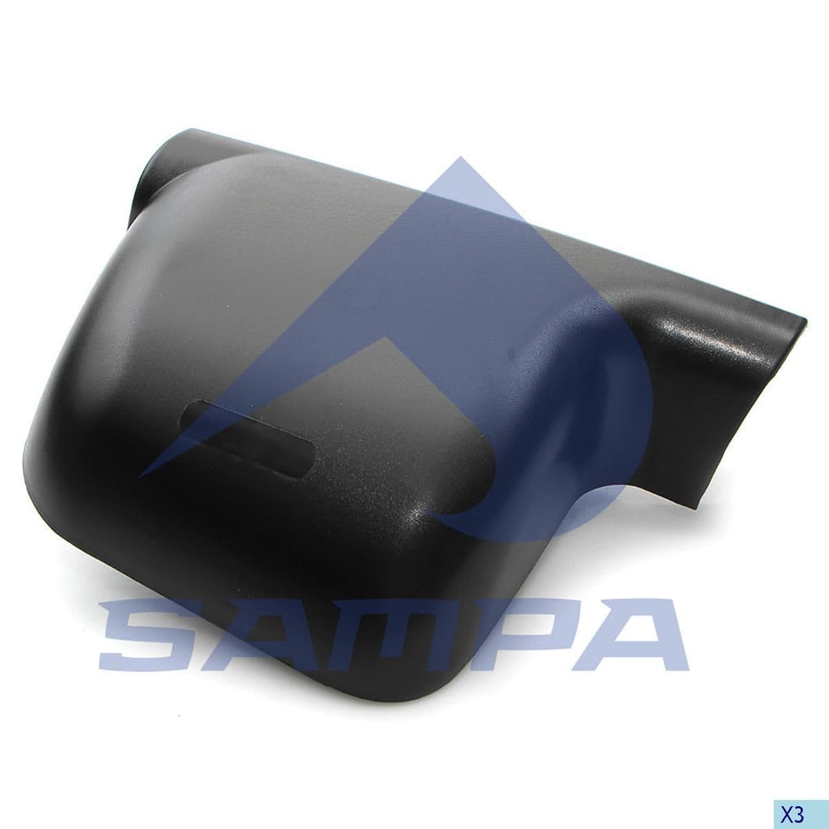 Крышка корпуса зеркала правого Sampa 079.469