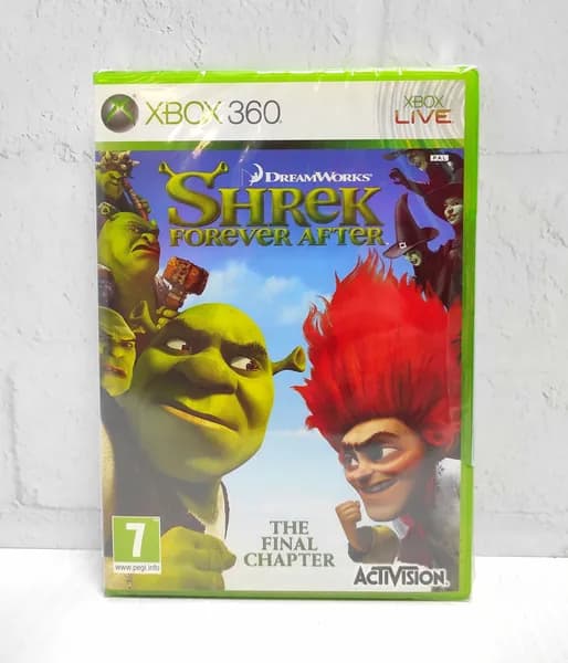 Shrek Forever After Шрек Навсегда Английский язык Видеоигра на диске Xbox 360