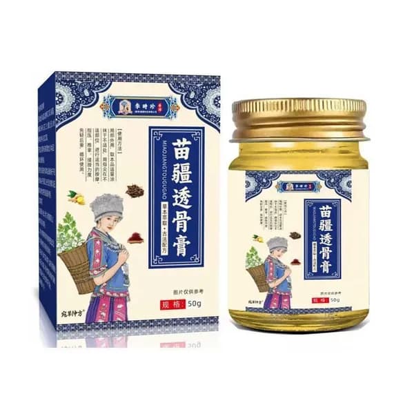 Китайская мазь для суставов и костей, Miao Jiang Tou Gu Gao 50g