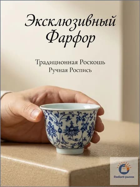 Лепесток Чая Посуда для чайных церемоний, 70 мл, 1 шт