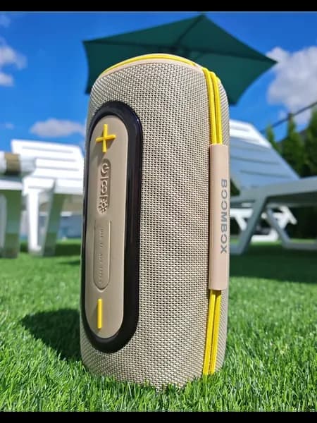 Колонка X-BASS 30Вт Bluetooth бежевый