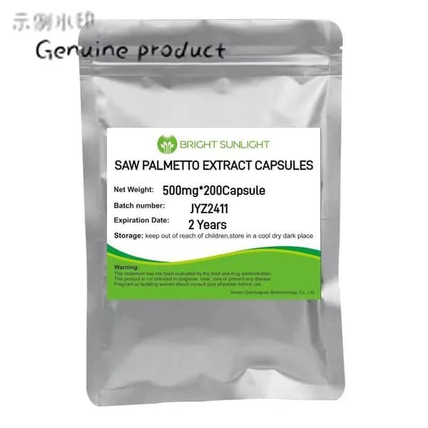 500 мг, 200 капсул КАПСУЛЫ С ЭКСТРАКТОМ ПАЛЬМЕТТЫ / SAW PALMETTO EXTRACT CAPSULES