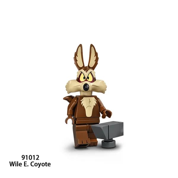 Раздавашки в садик Минифигурка Хитрый койот (Wile E. Coyote), маленький подарок детям в детский сад, Конструктор 91012