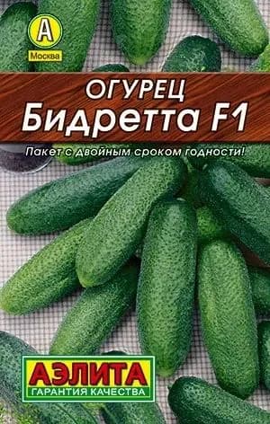 Семена Огурец Бидретта F1, 10 штук семян, Агрофирма Аэлита