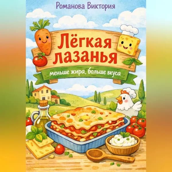Лёгкая лазанья: меньше жира, больше вкуса | Романова Виктория | Электронная аудиокнига