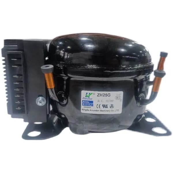 12V 24V DC Компрессор,постоянного тока Автомобиль пароход холодильник мини холодильник компрессор ZH25G