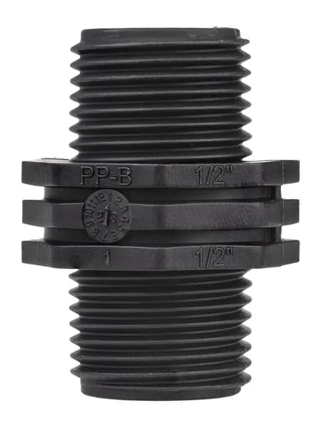 Ниппель MASTERPROF пластиковый 1/2"